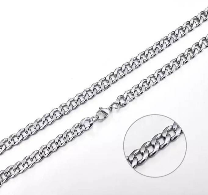 

Цепочка OBSEDE из нержавеющей стали 60 см х 7 мм Silver