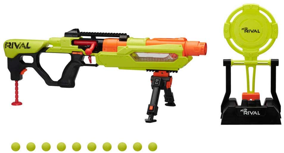 

Бластер Нерф Райвел Юпитер с мишенью Nerf Rival Blaster Jupiter XIX-1000 (E3459)