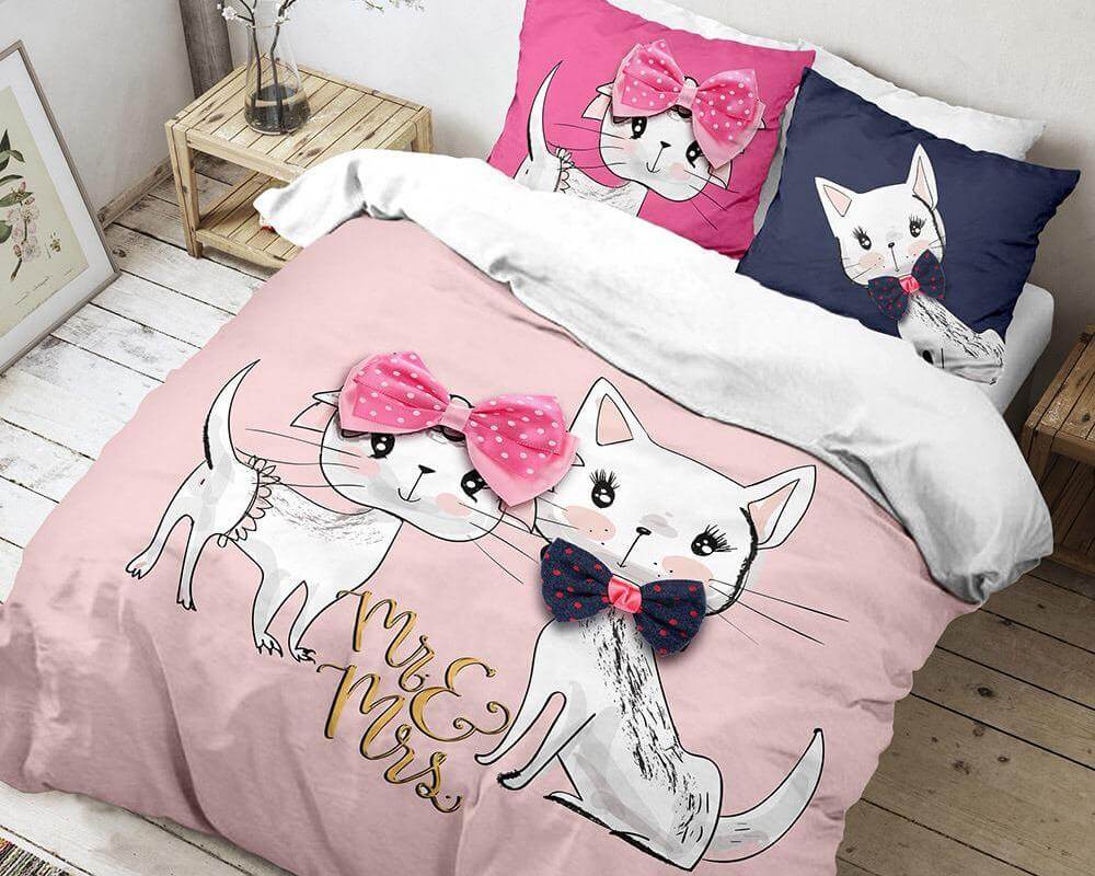 

Постельное белье Club Cotton Turkey ранфорс 3D Pisy евро
