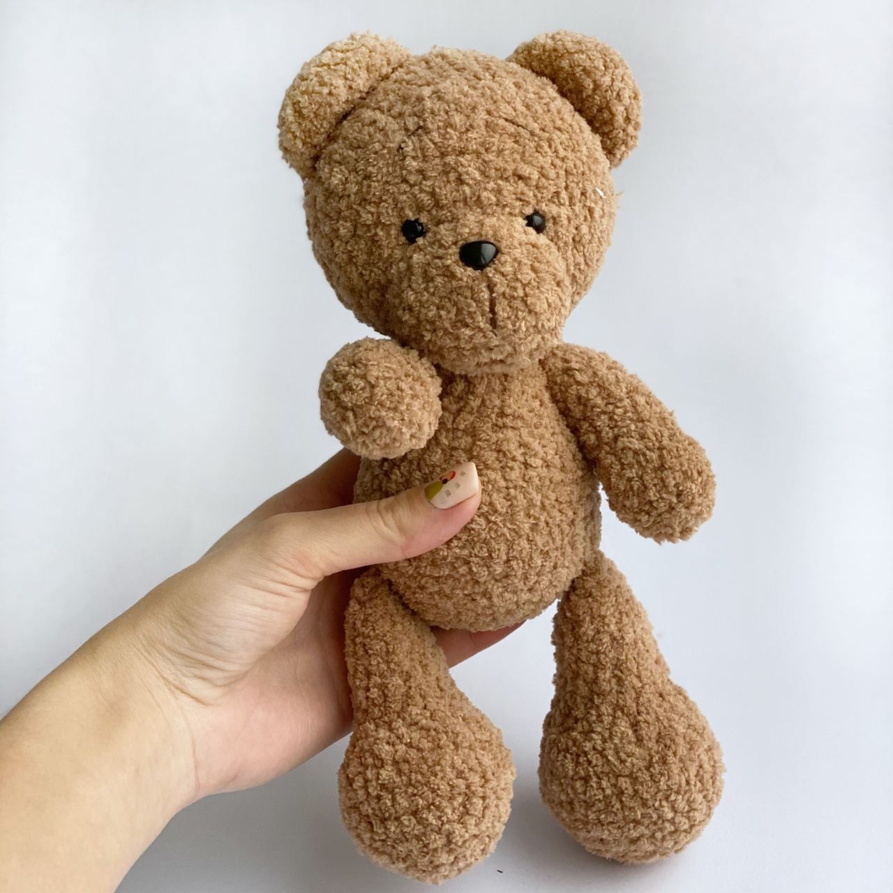 

Вязанная игрушка Баловень Lucky Bear Brown