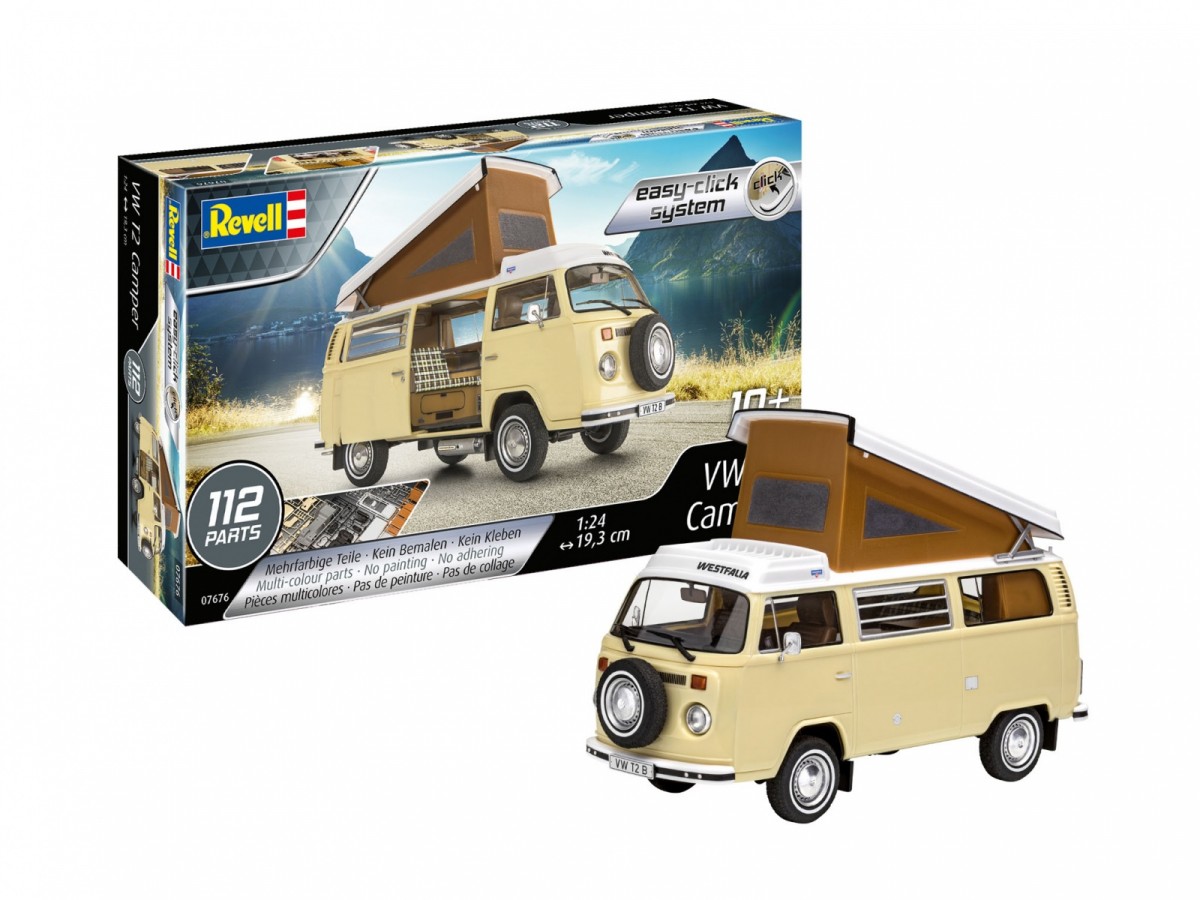 

Сборная модель Revell Автомобиль VW T2 Camper (EASY CLICK) (07676)