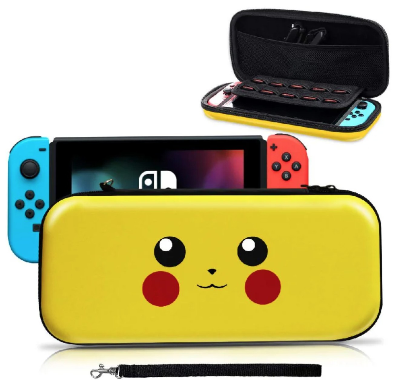 

Чехол кейс OIVO для Nintendo Switch / OLED / с рисунком Pikachu