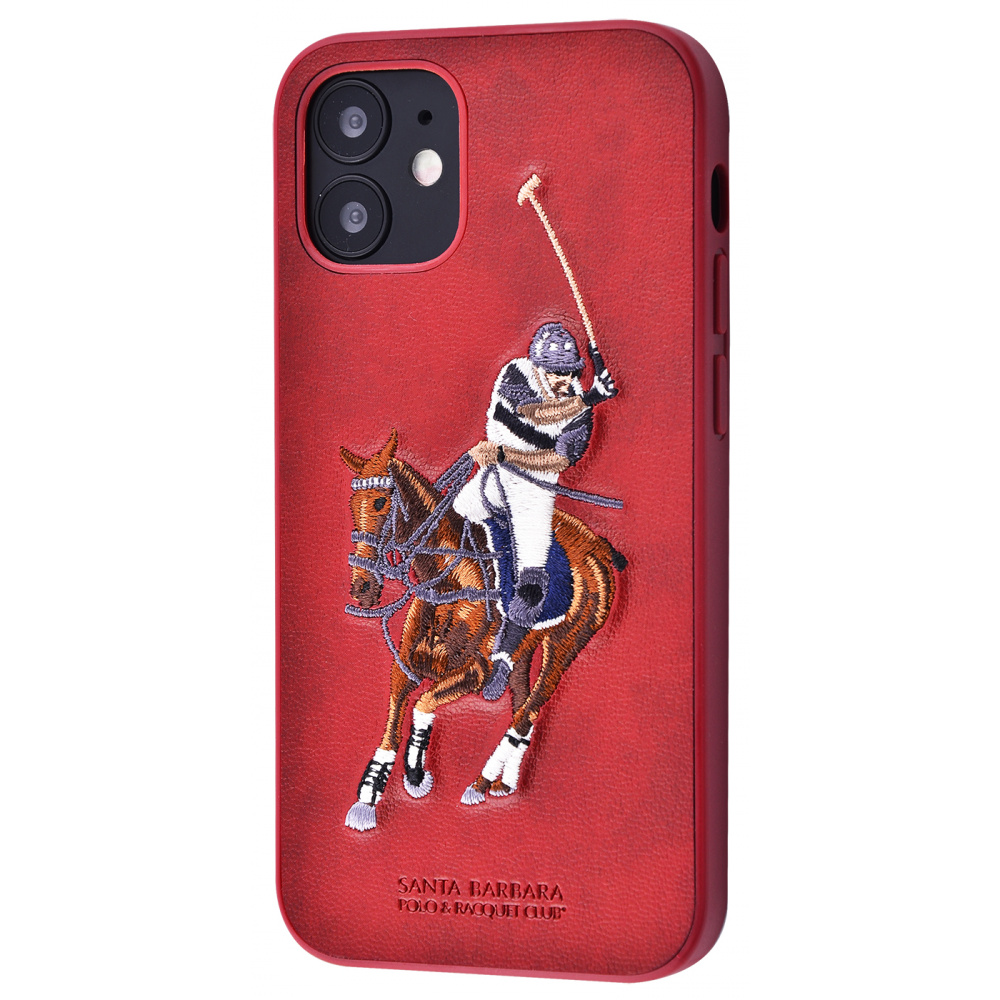 

Чехол Polo Jockey iPhone 12 mini red Красный