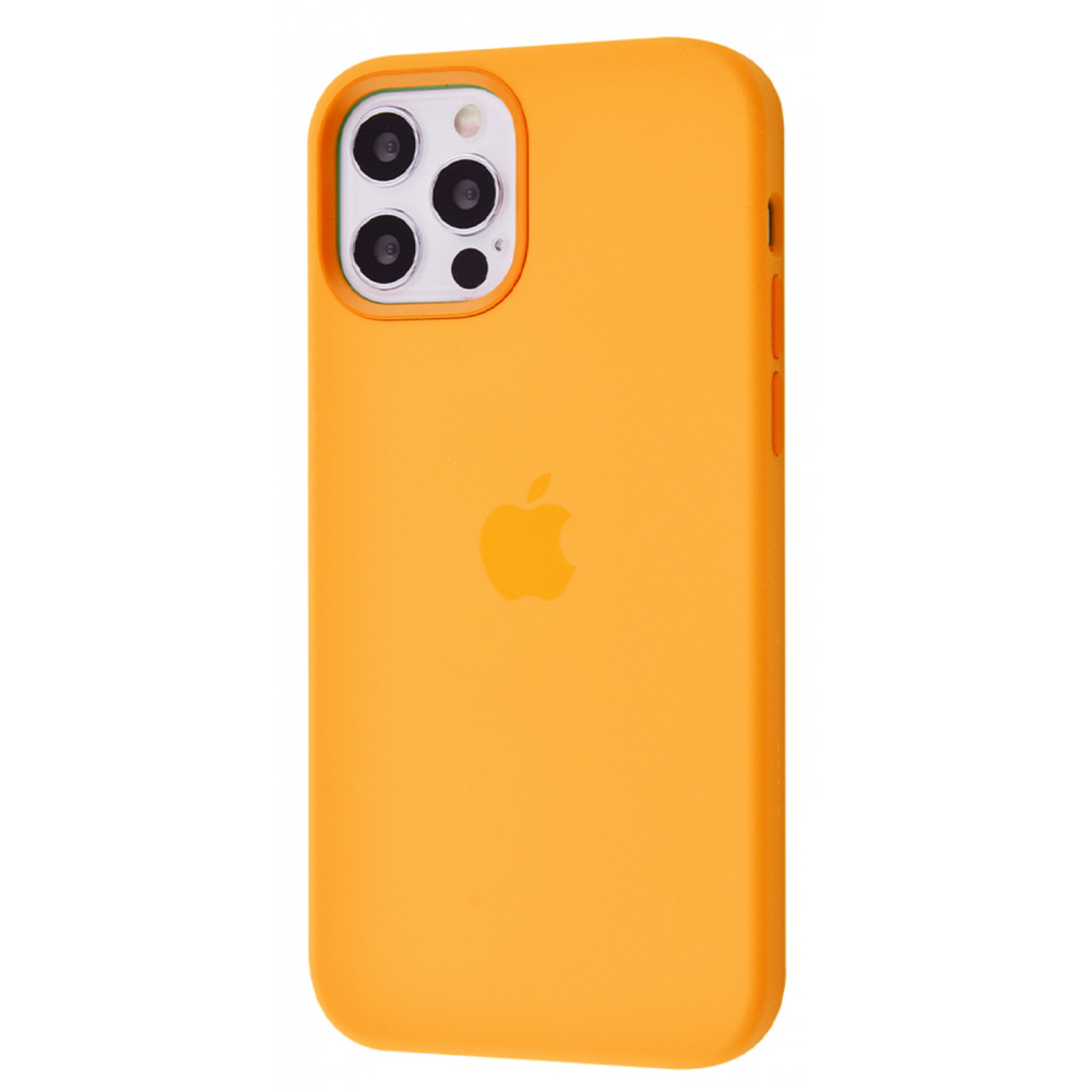 

Чехол-накладка с мягкой подкладкой PRC Silicone Case with MagSafe iPhone 12/12 Pro sunflower С рисунком