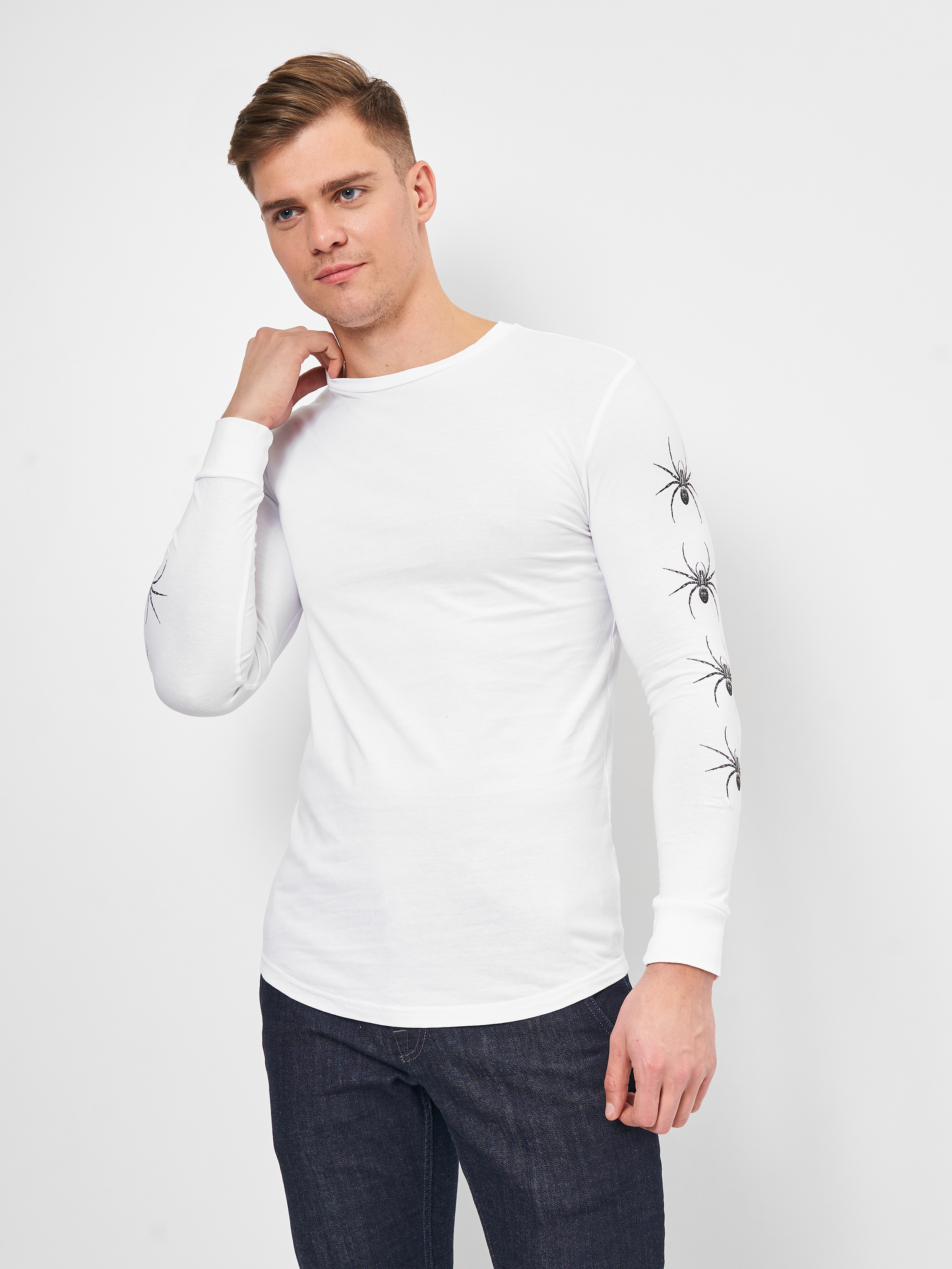 

Лонгслив H&M 0449888-4  Белый (СА2000001312797, Лонгслив H&M 0449888-4 XS Белый (СА2000001312797)