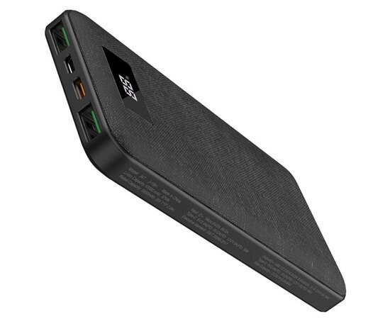 

Внешний Аккумулятор (Power Bank) Hoco J47 Element PD+QC 3.0 10000 mAh (Серый)