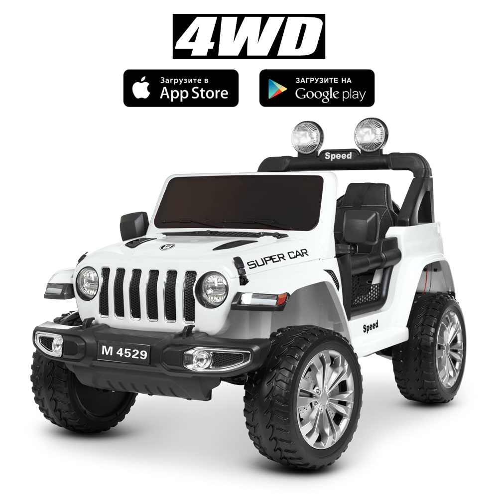 

Детский электромобиль BAMBI M 4529 EBLR-1, мягкие колеса