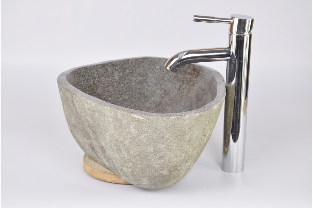 

Кам'яна раковина RIVER STONE Industar s20-4342-1 43 х 33 см Асиметрична