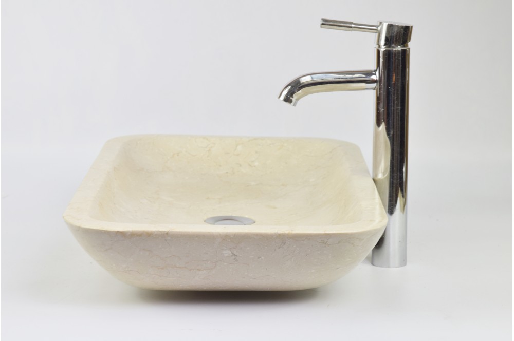 

Умивальник з каменю CREAM Industar s23-088-2 60 х 35 см Прямокутний