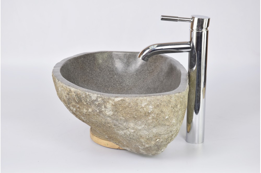 

Кам'яний умивальник RIVER STONE Industar s20-4352-1 47 х 31 см Асиметричний