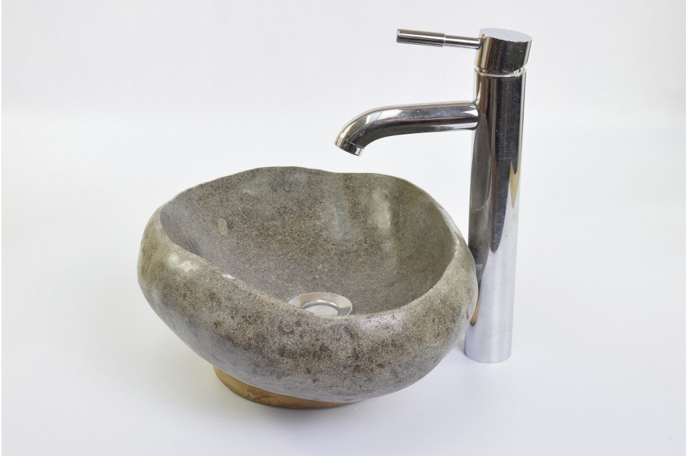 

Раковина з каменю RIVER STONE Industar s20-4103-1 36 х 28 см Асиметрична