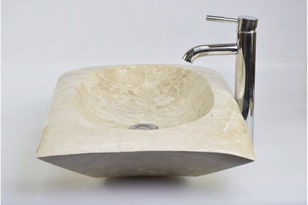 

Умивальник з каменю CREAM Industar s23-092-8 60 х 40 см Прямокутний
