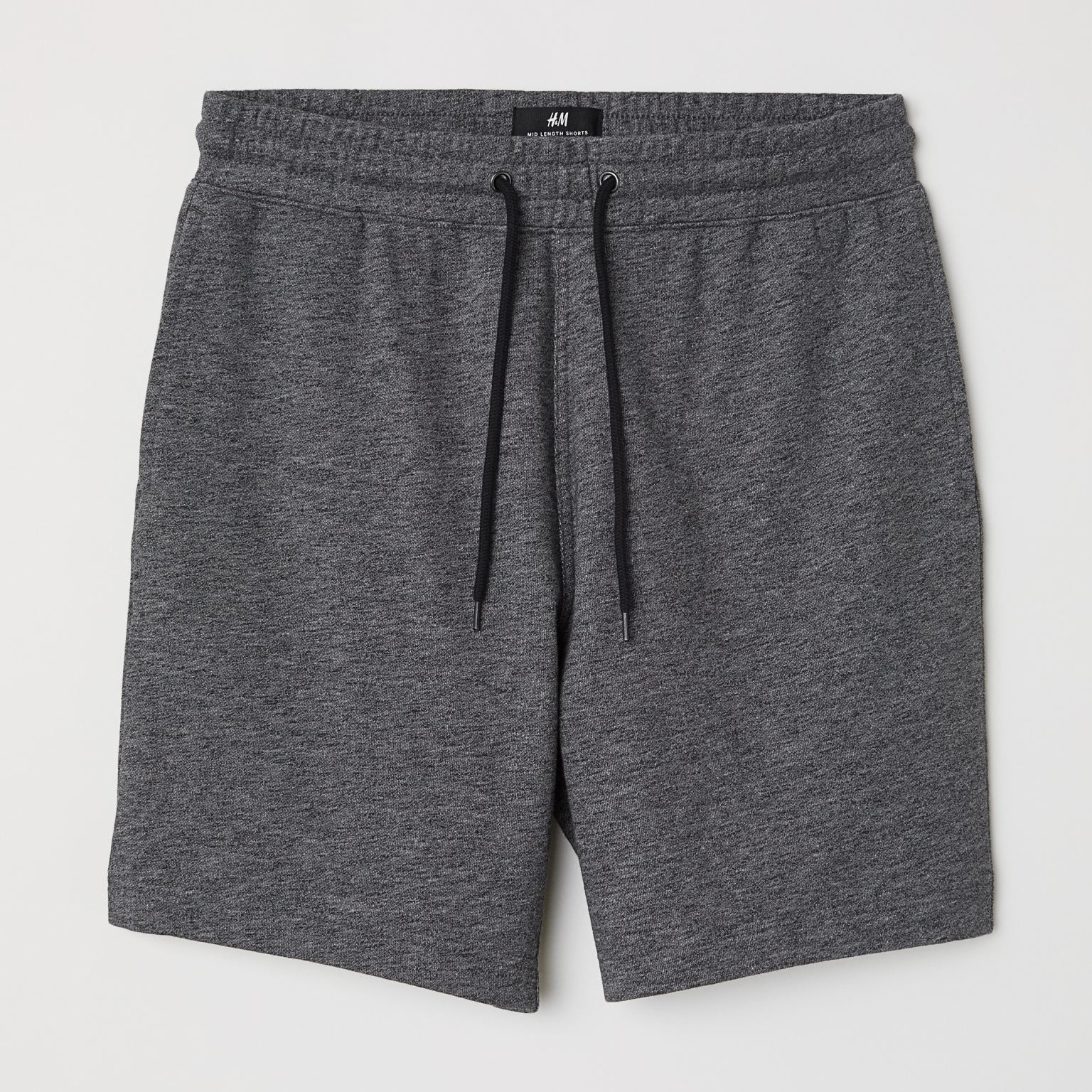 

Шорты H&M 811-452898 M Темно-серые меланж