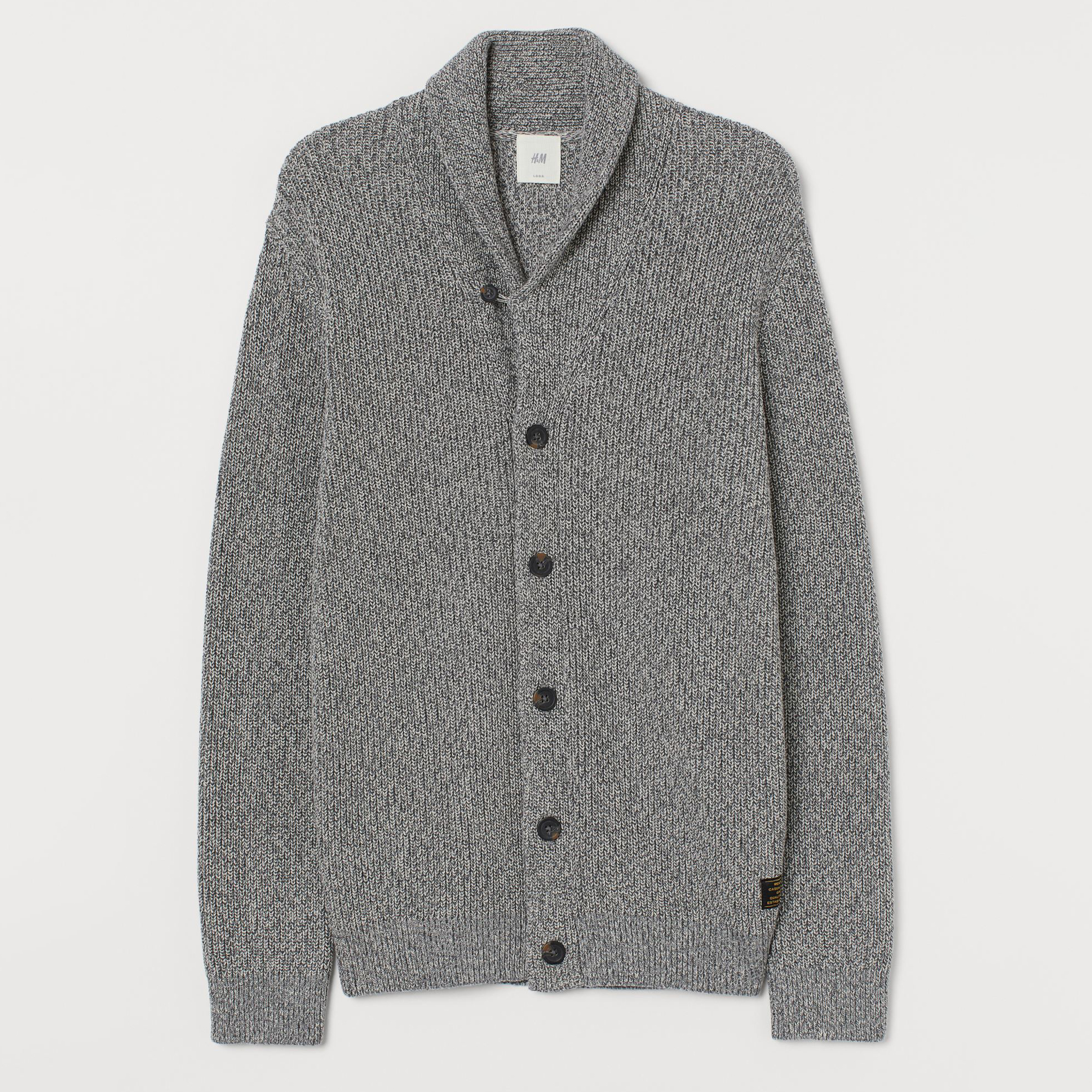 

Кардиган H&M 811-777229 M Серый меланж