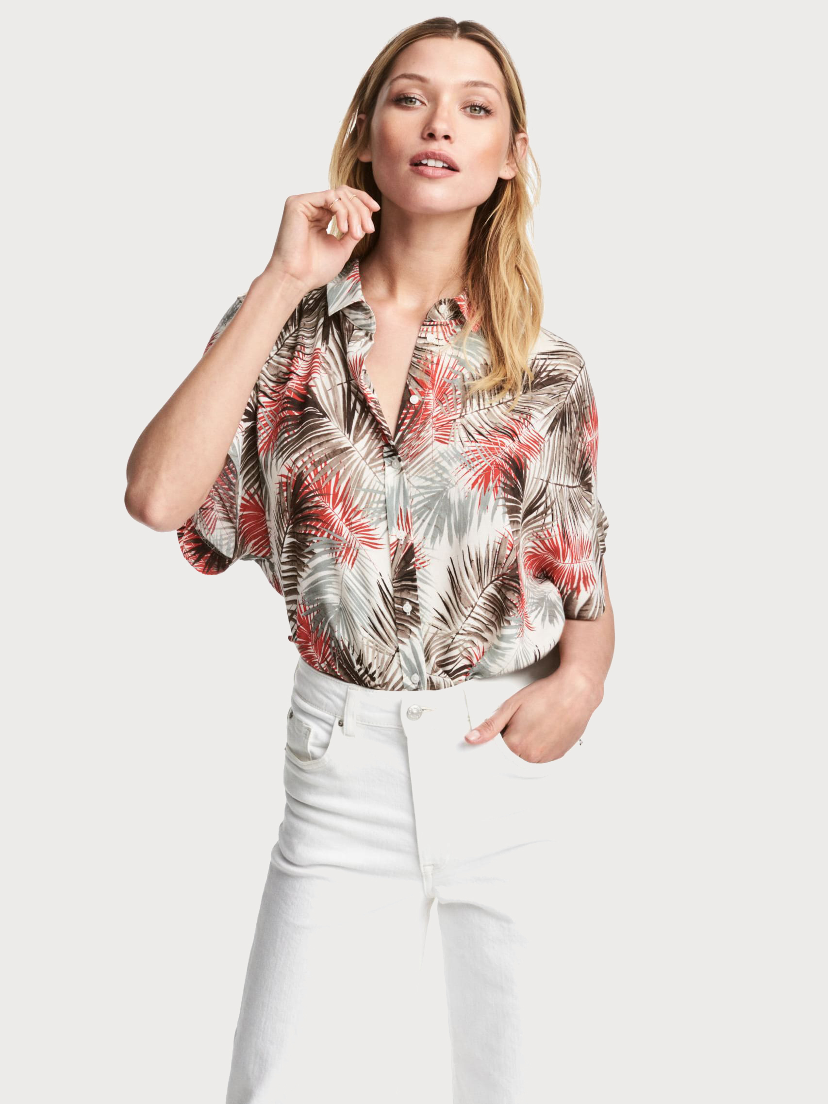 

Рубашка H&M 5301020log 36 Разноцветная