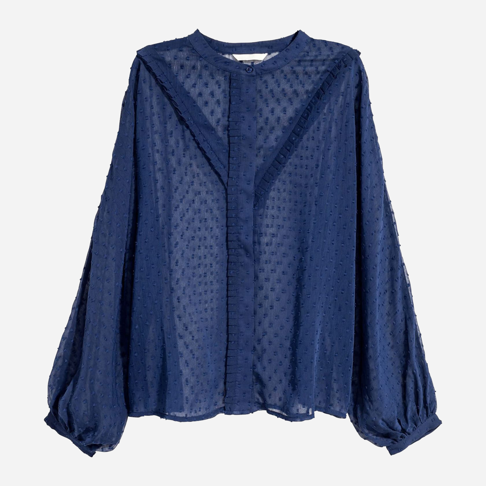 

Блузка H&M 5460356log  Синяя, Блузка H&M 5460356log 42 Синяя