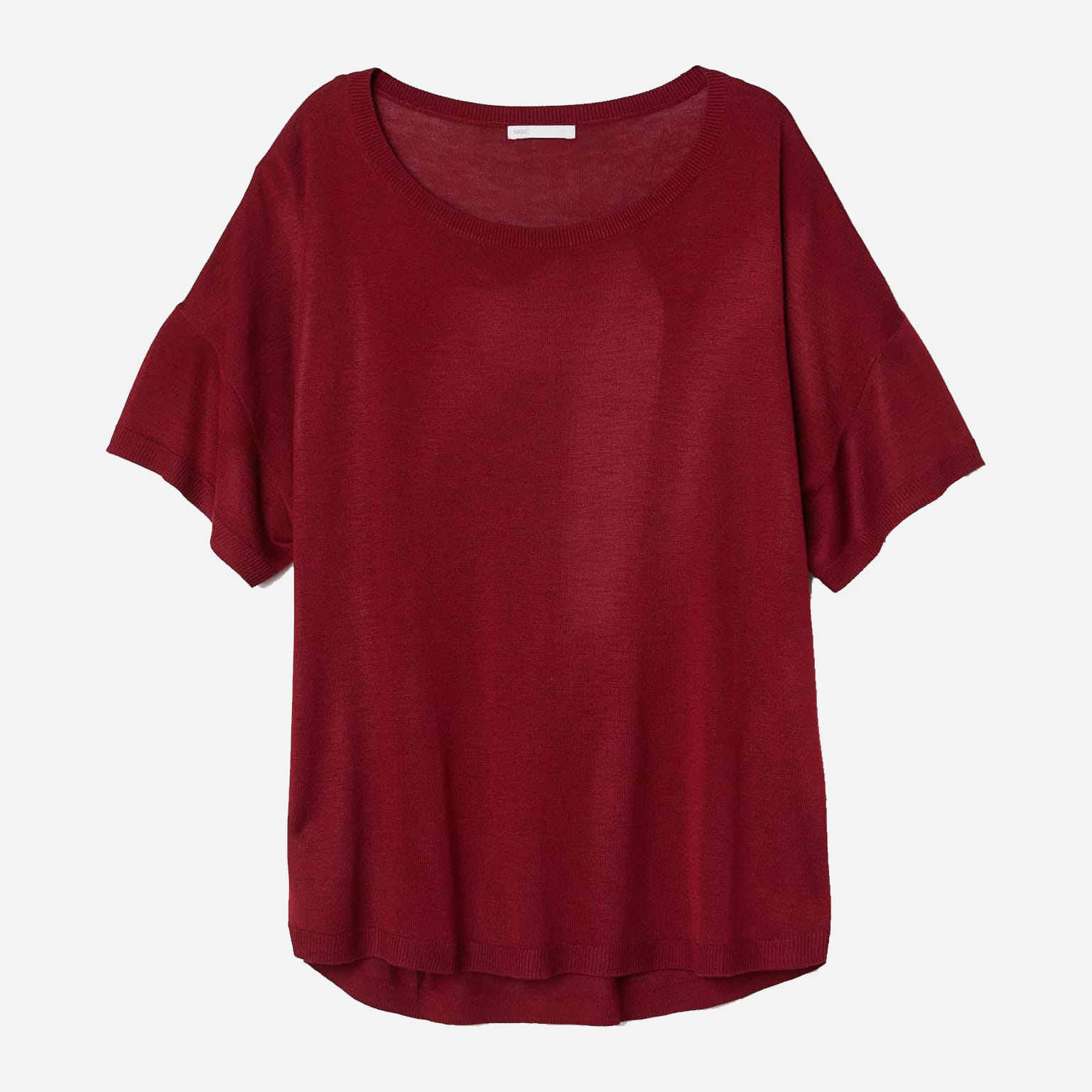 

Футболка H&M 6406138log S Вишневая