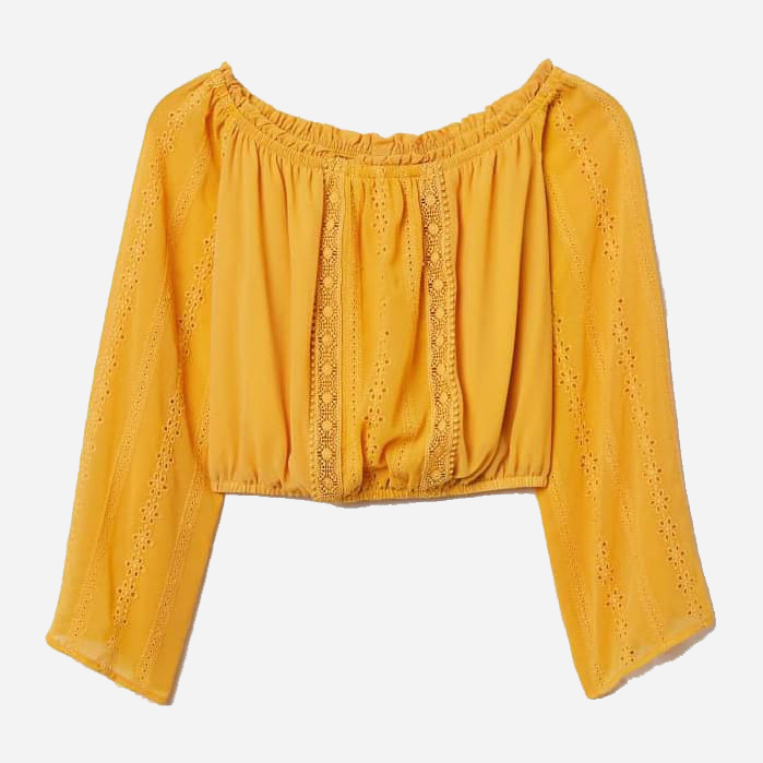 

Топ H&M 6613338log  Темно-желтый, Топ H&M 6613338log 44 Темно-желтый