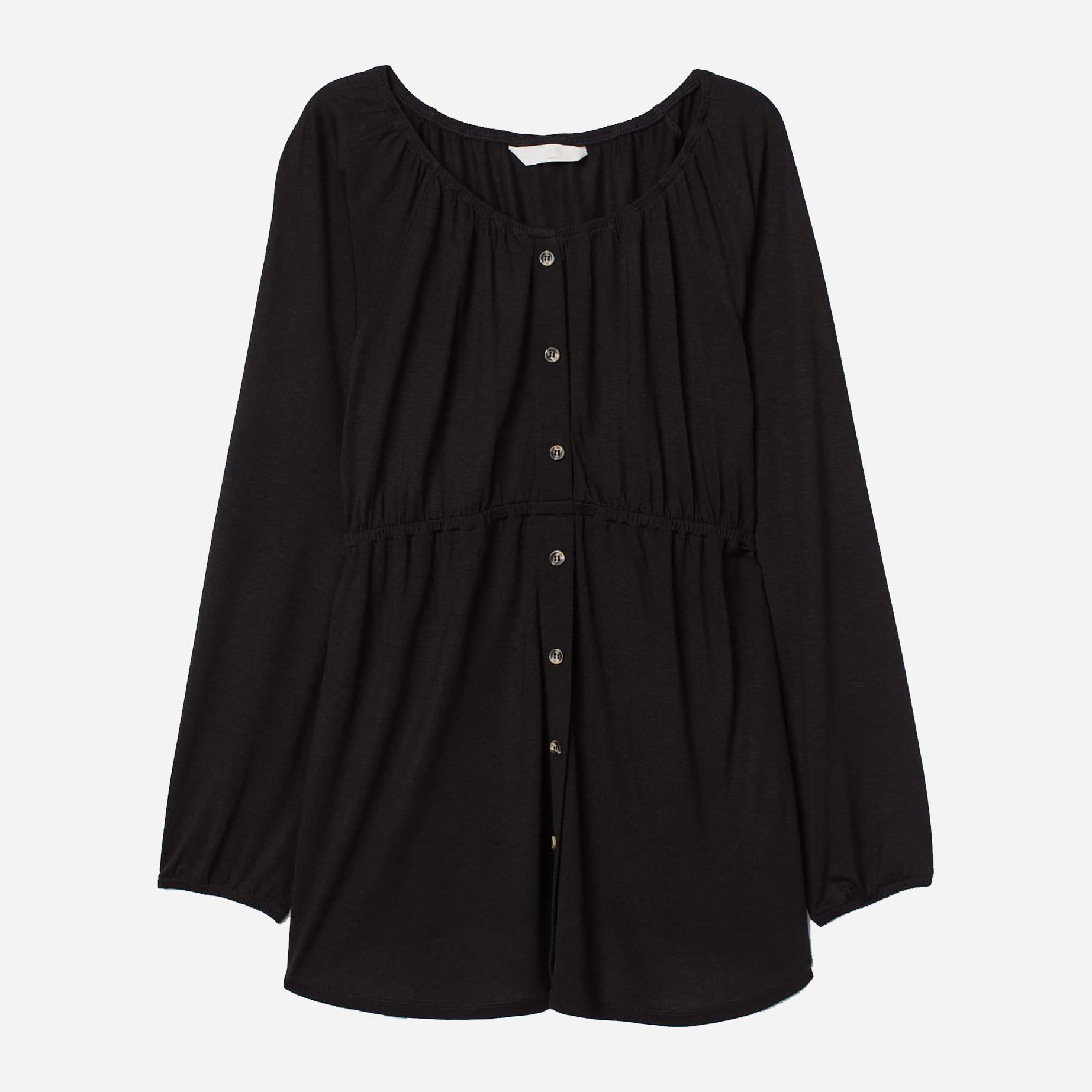 

Блузка для беременных H&M 7399179log  Черная, Блузка для беременных H&M 7399179log S Черная