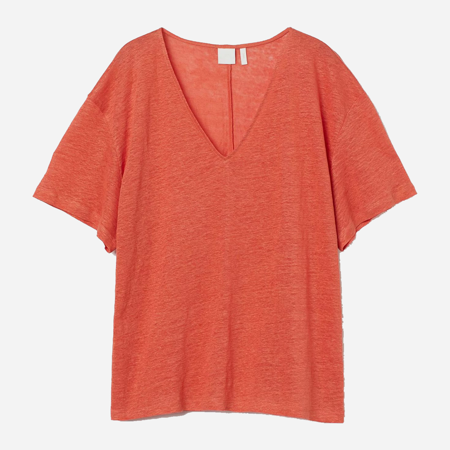 

Футболка H& 9654523log  Оранжевая, Футболка H&M 9654523log M Оранжевая