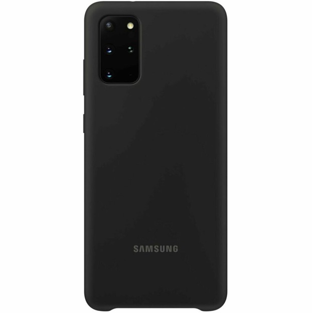

​Силиконовый чехол накладка Protective Silicone Cover Samsung Galaxy S20 Plus + / S20 Plus + 5G EF-PG985 black