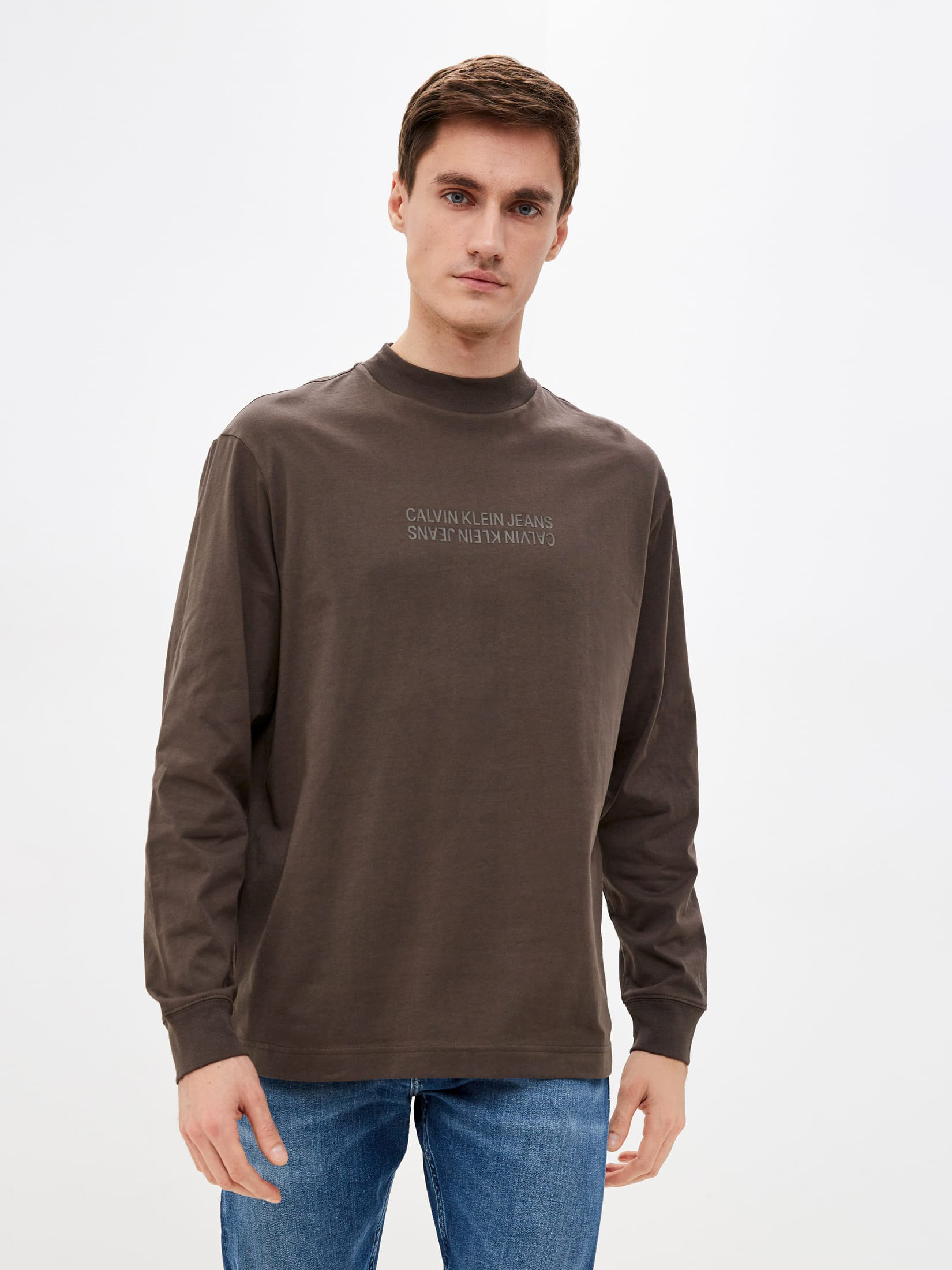 

Лонгслив Calvin Klein Jeans Sustainable Logo Ls Tee J30J318732-LBL  Black Olive, Лонгслив Calvin Klein Jeans Sustainable Logo Ls Tee J30J318732-LBL XL Black Olive