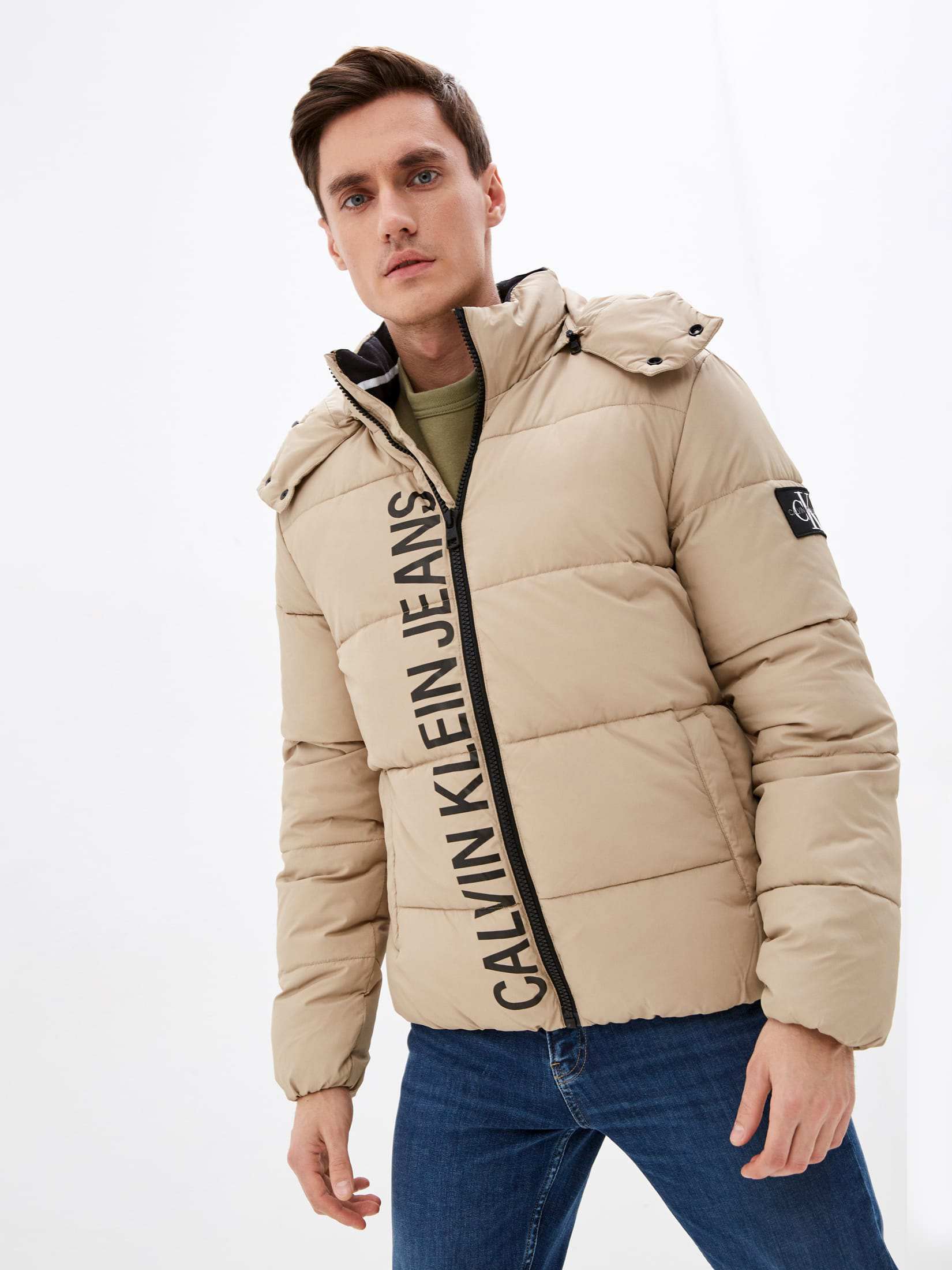 

Куртка Calvin Klein Jeans Essentials Non Down Jacket J30J319057-PBF  Beige, Куртка Calvin Klein Jeans Essentials Non Down Jacket J30J319057-PBF S Beige