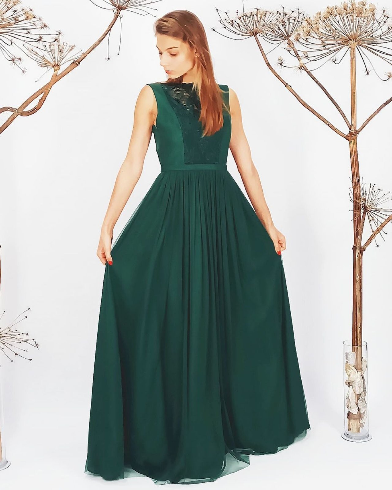 

Вечернее платье ANGEL FASHION DRESS АЛЬТА  изумрудный, Вечернее платье ANGEL FASHION DRESS АЛЬТА 44 изумрудный