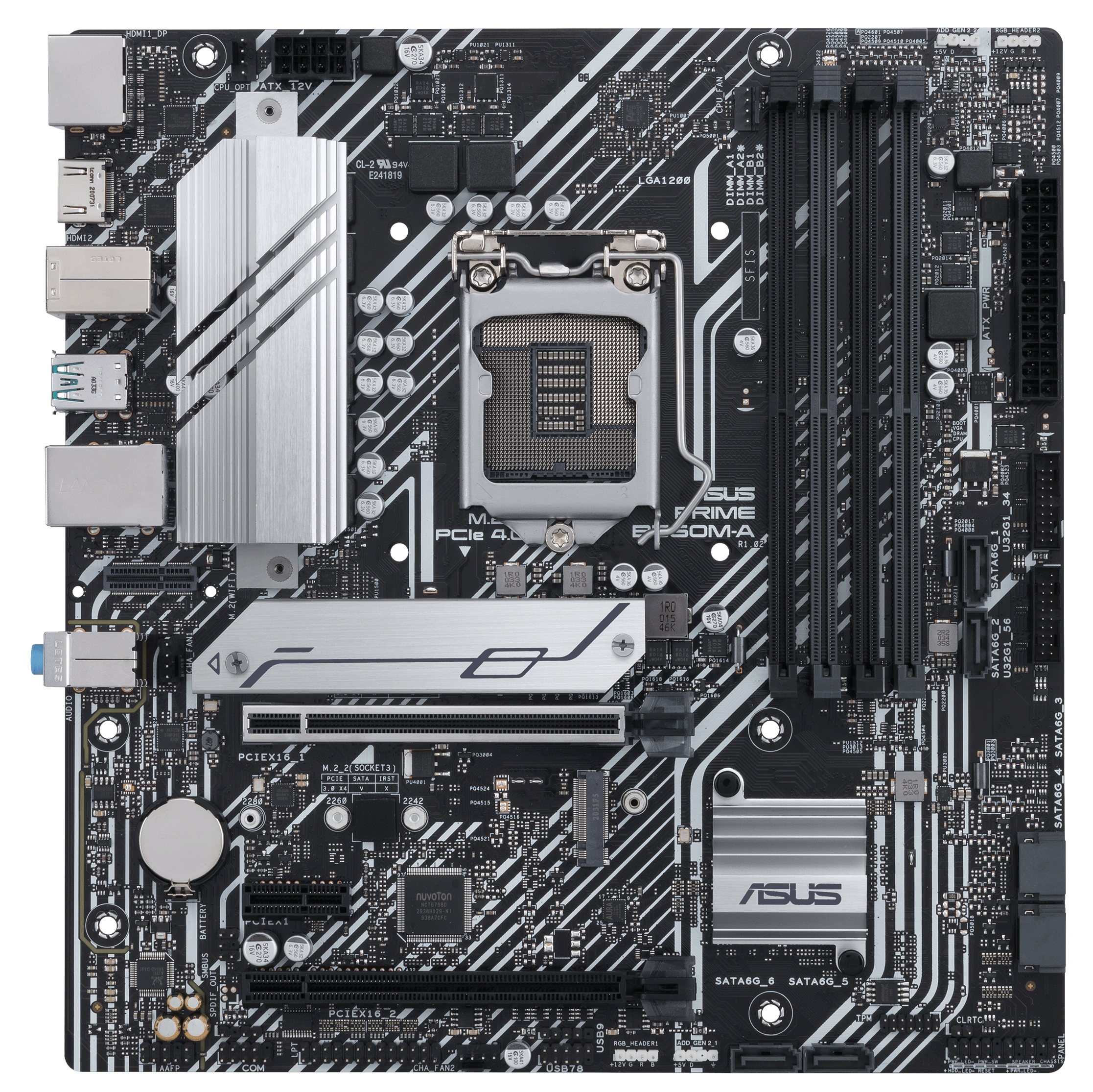 

Материнська плата Asus Prime B560M-A (s1200, Intel B560) mATX (6677620)