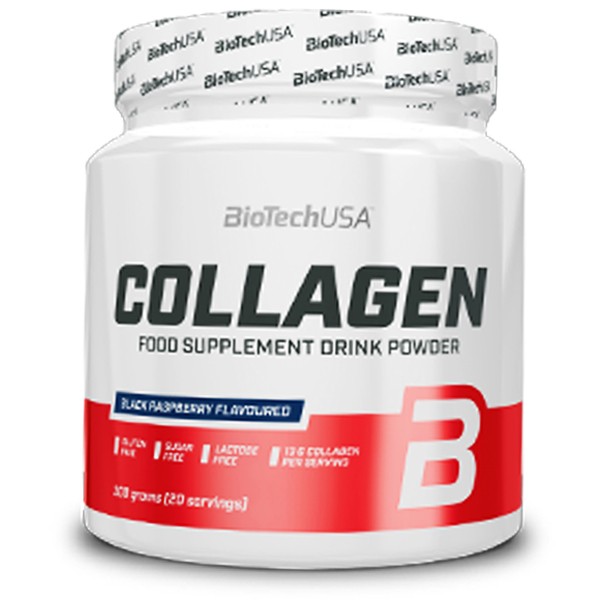 

Витамины и минералы BioTech USA Collagen Hyaluronic Acid 300 грамм