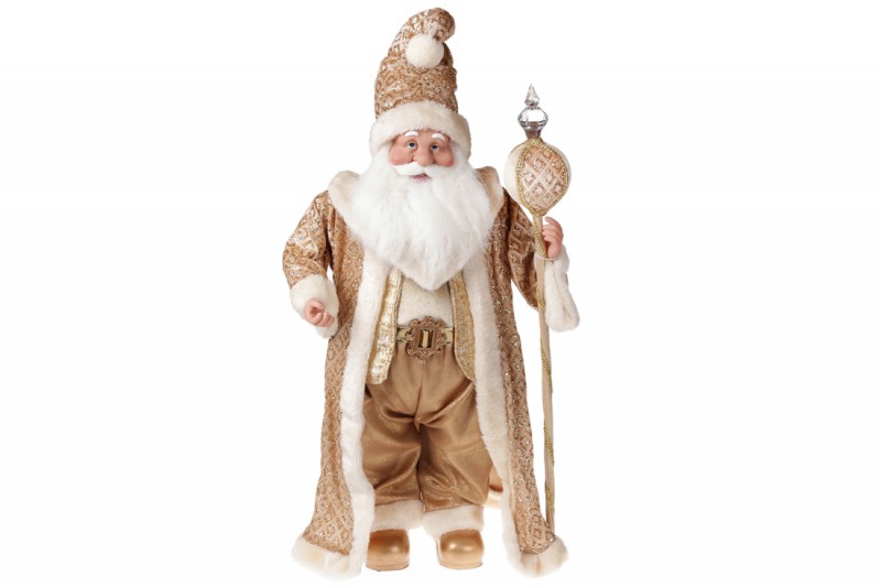 

Новогодняя декоративная игрушка Bon Санта 71см, цвет - золото NY14-488 (IR06629)