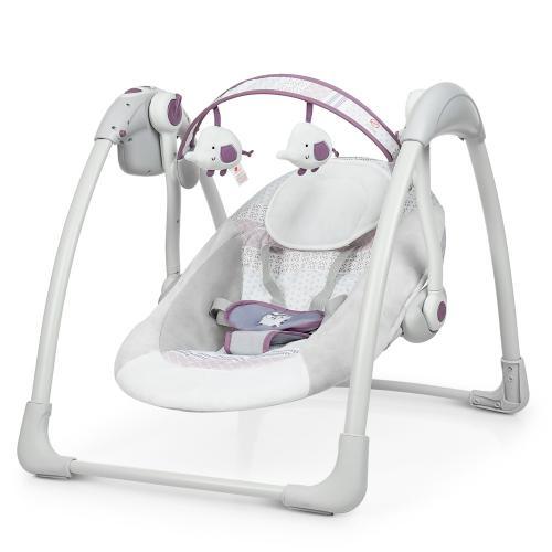 

Гойдалка Mastela Deluxe Portable Swing Сіро-фіолетове 6505