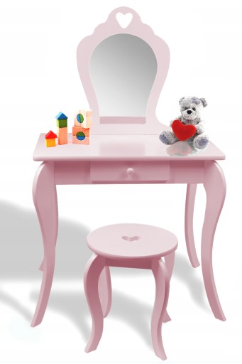 Детский туалетный столик с пуфиком купить в Екатеринбурге | Интернет-магазин VOBOX