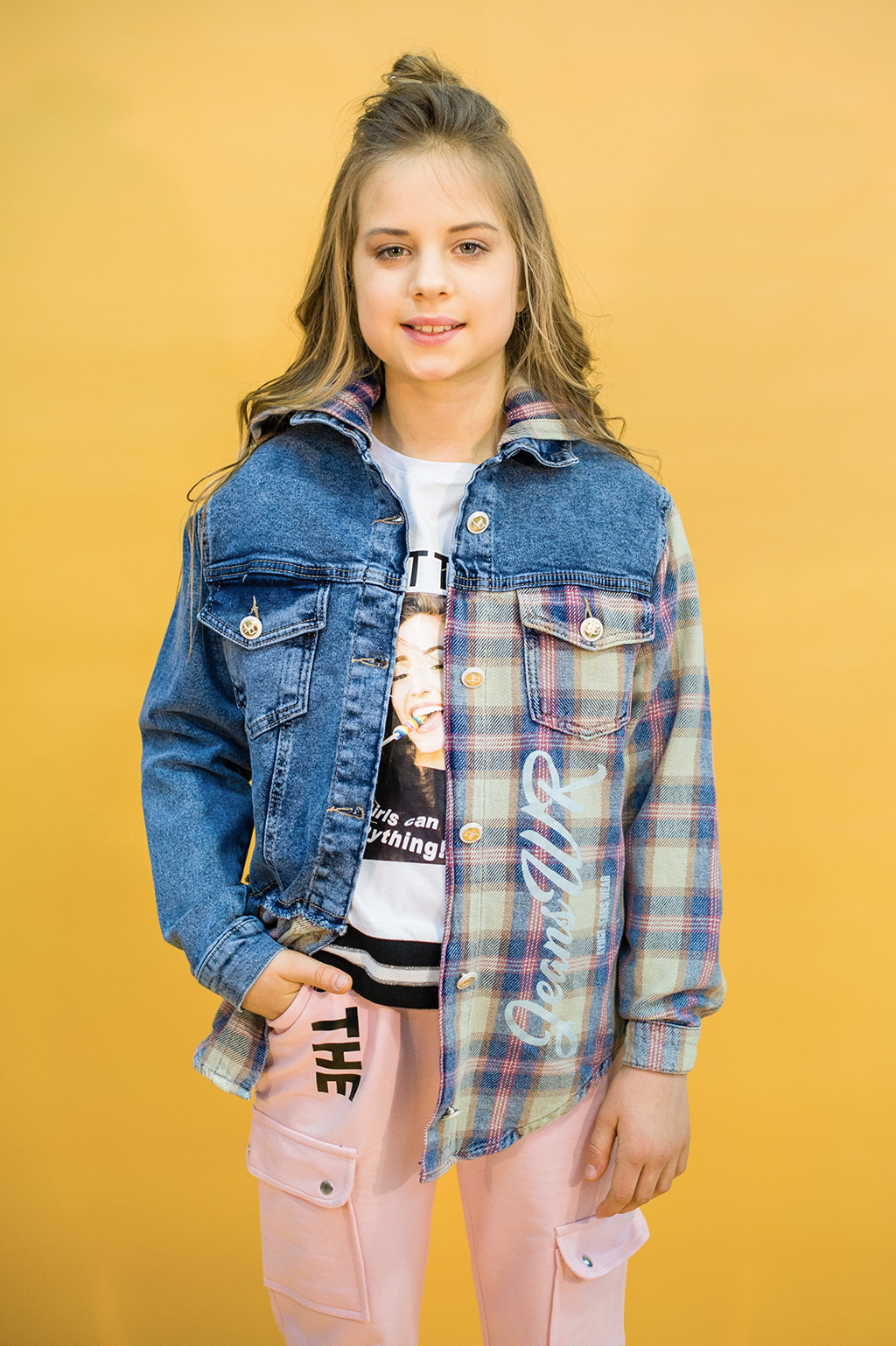 

Джинсовая куртка A-yugi Jeans 140 см Синий (2125000659473)