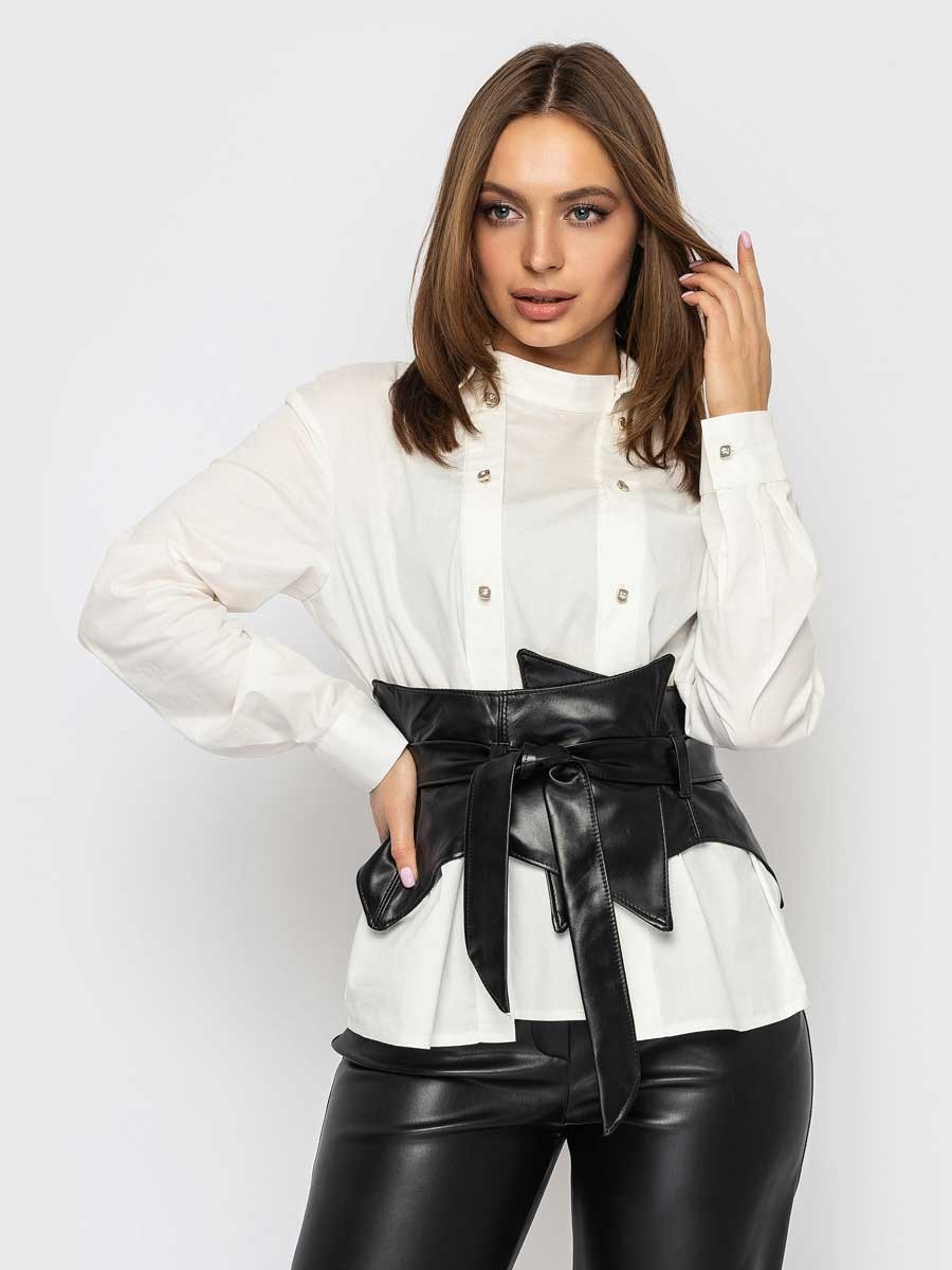 

Пояс баска из эко кожи Grand Furs 1012 Черный 50-52 1012-black-50-52