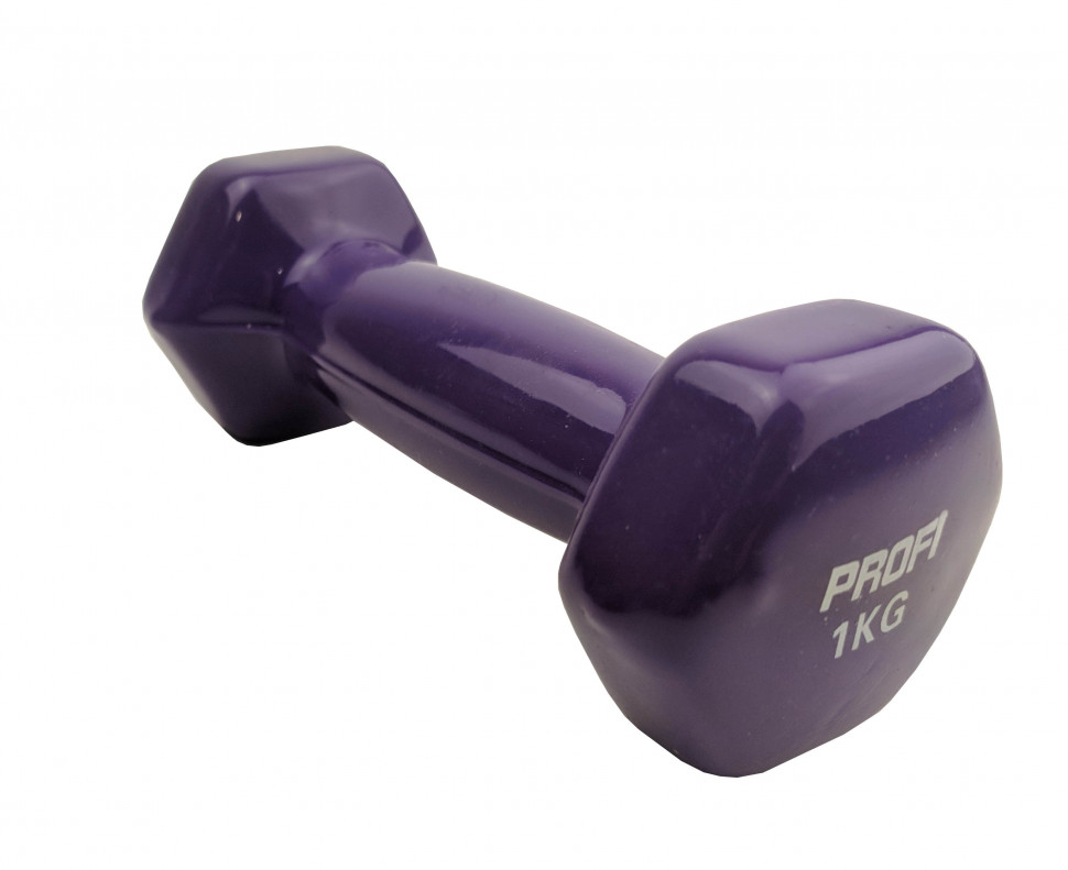 

Гантель с виниловым покрытием 1кг (Фиолетовый) M 0289(Violet)