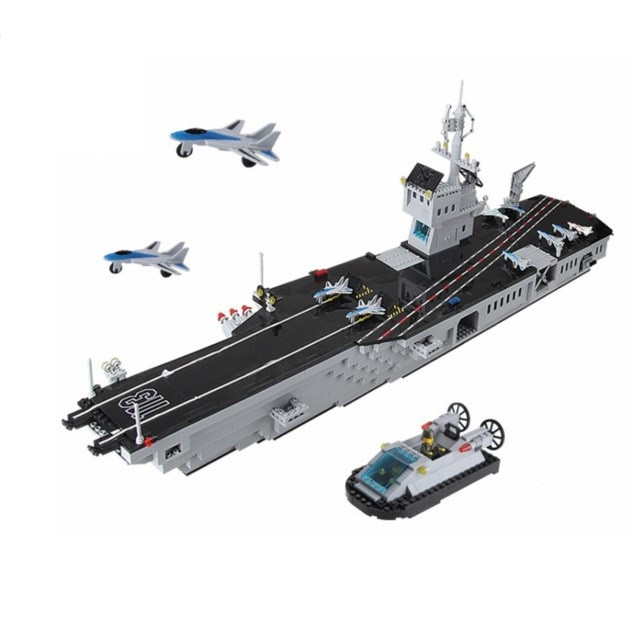 

Конструктор BRICK 113 Военный корабль, 990 деталей