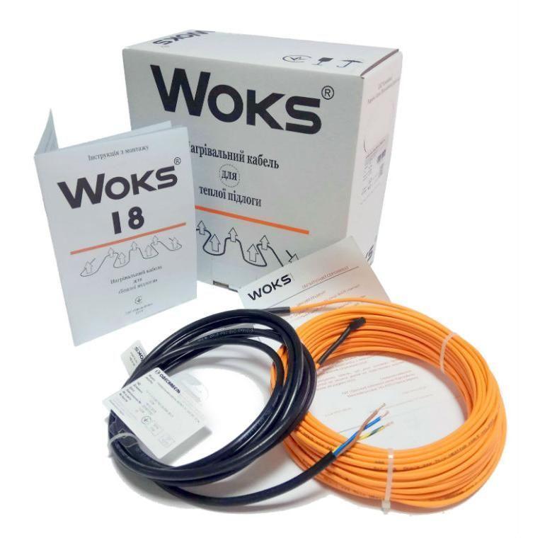 

Теплый пол Woks 18 580 Вт 32 м /3.2 - 4.0 м2/ (9479725)