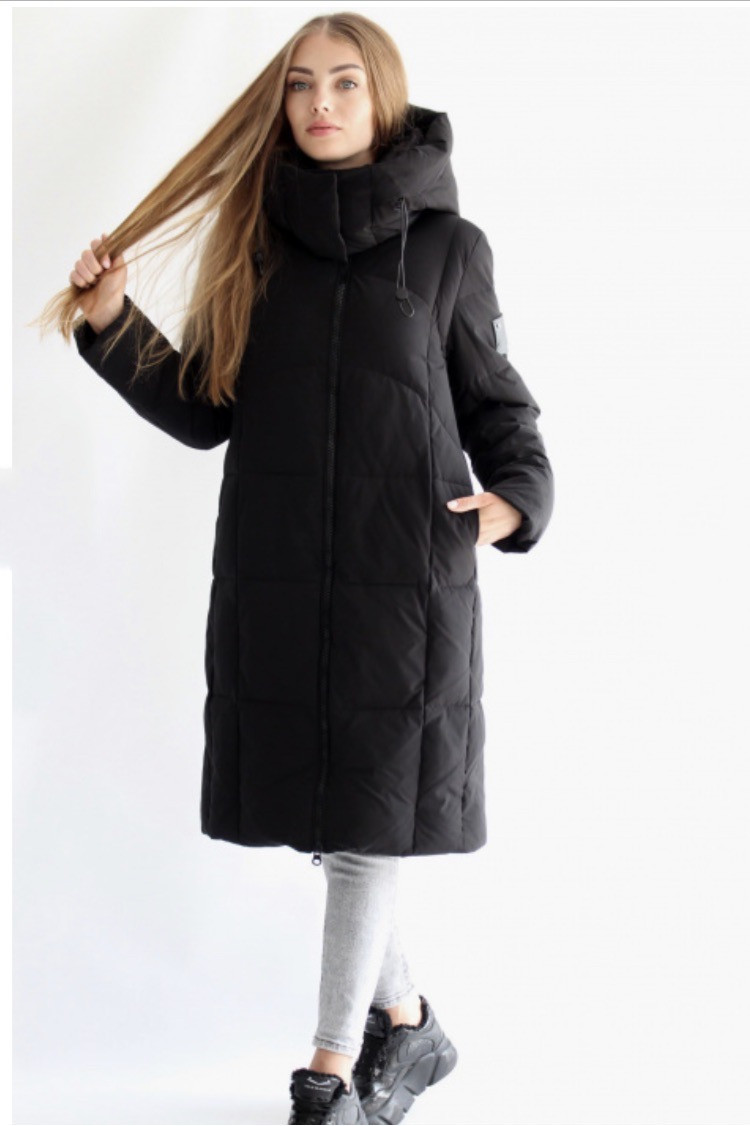 

Женский пуховик одеяло Towmy Hoggy 2XL черного цвета