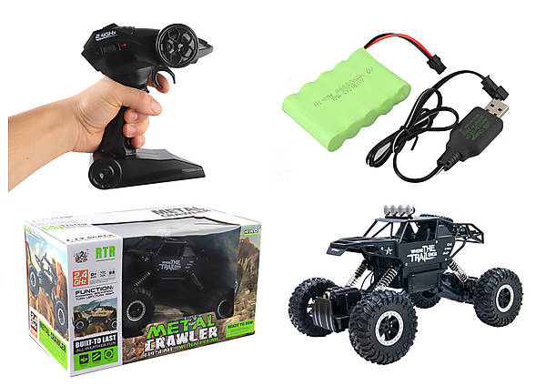 

Автомобиль OFF-ROAD CRAWLER на р/у – WHERE THE TRAIL ENDS Sulong Toys (SL-121RHMBl)