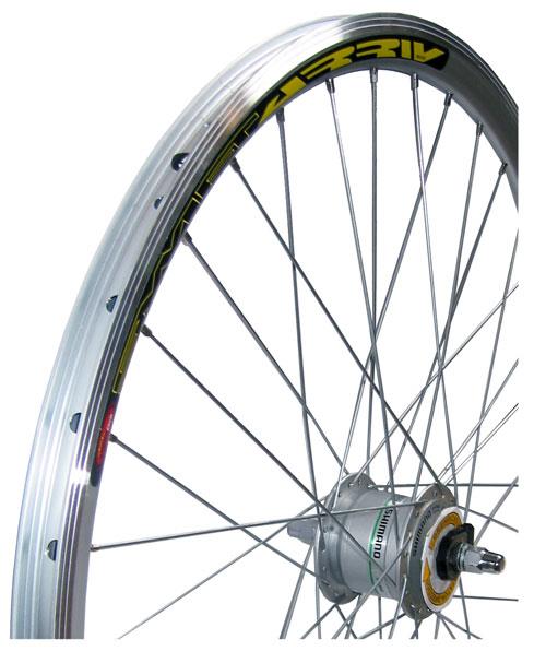 

Колесо переднє 26" Stars Swift + динамовтулка Shimano, сріблястий (KPA343)