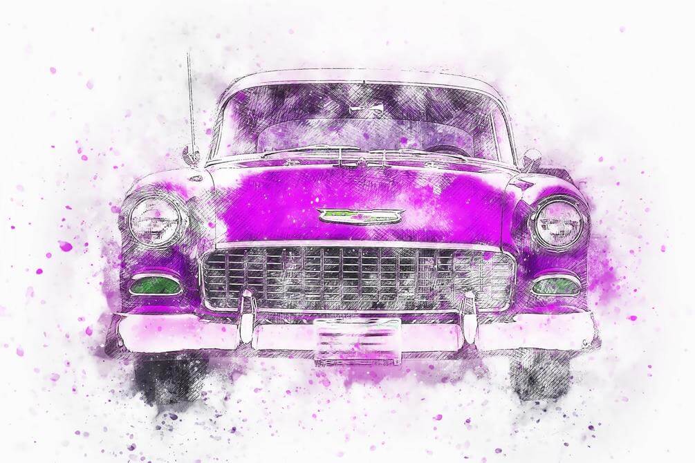 

Фотообои Арт-Обои Яркий автомобиль №37842 Лоск