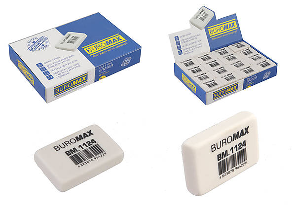 

Стирательная резинка "Dust – Free" 48шт в упак Buromax (BM.1124)