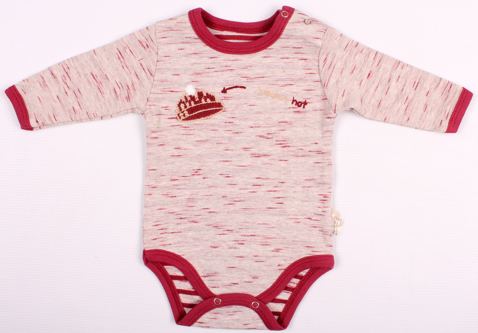 

Боди-Футболка с длинным рукавом Bibaby Темно-красный 50 см 56407 (420595)
