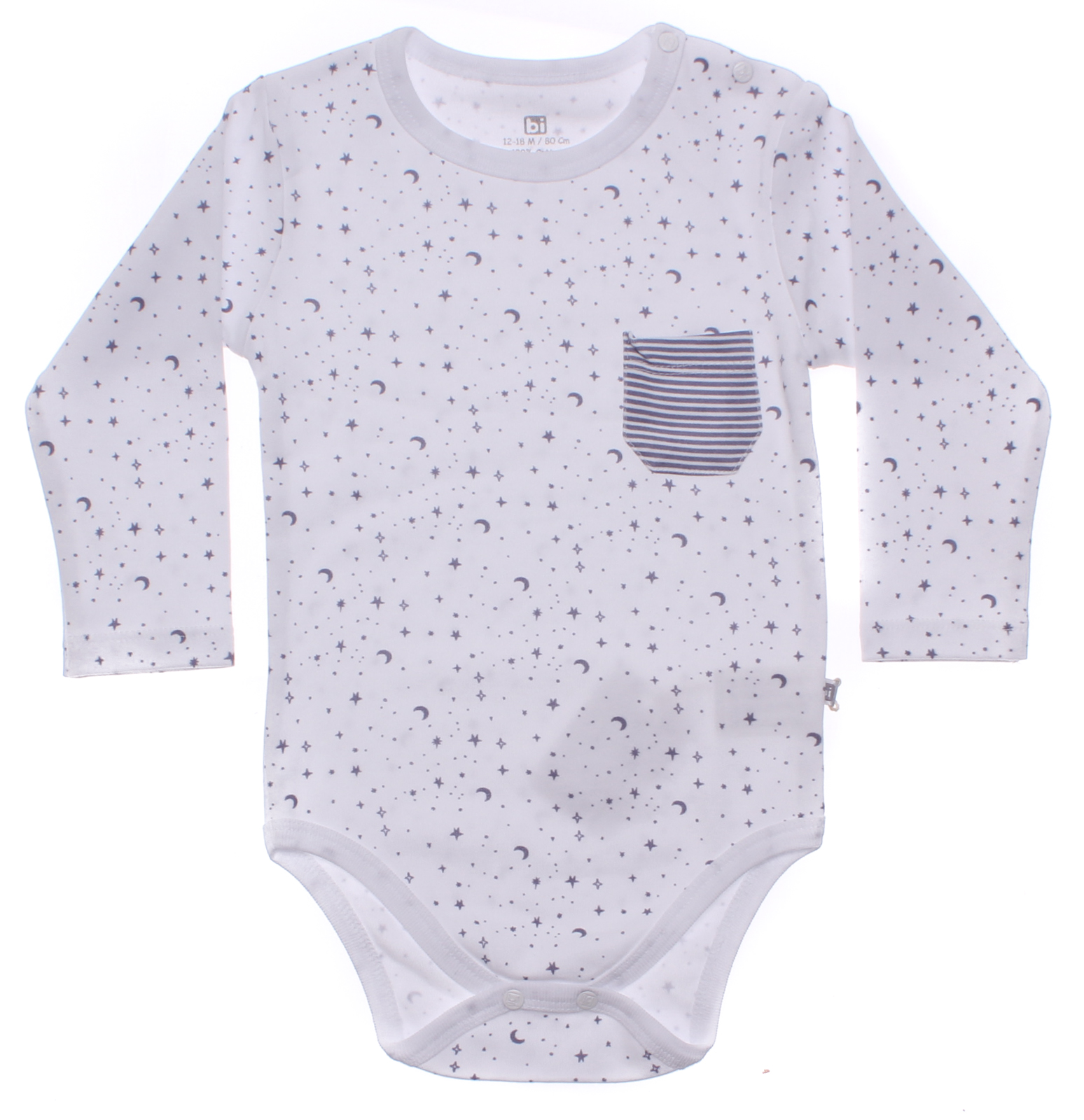 

Боди-Футболка с длинным рукавом Bibaby Белый 92 см 56654