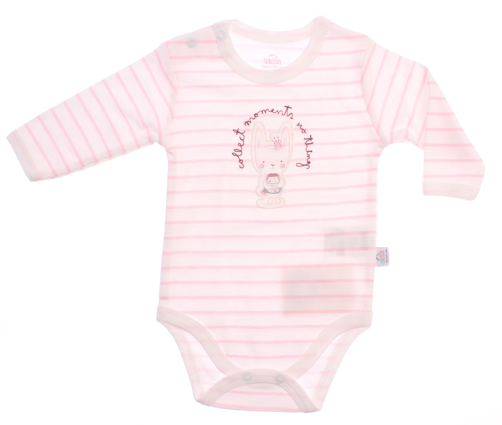 

Боди-Футболка с длинным рукавом Bibaby Розовый 62 см 56525