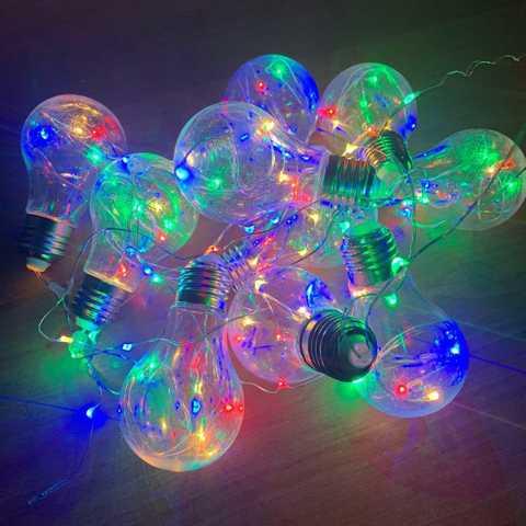 

Новогодняя Гирлянда Лампа Эдисона 75LED 2,5м Garland RD-9008 Микс (М-13866)