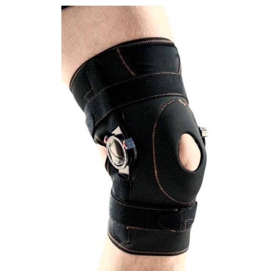 

Бандаж наколенный FG Super Ortho Wrap Черный XXL с регулируемыми шарнирами Великобритания