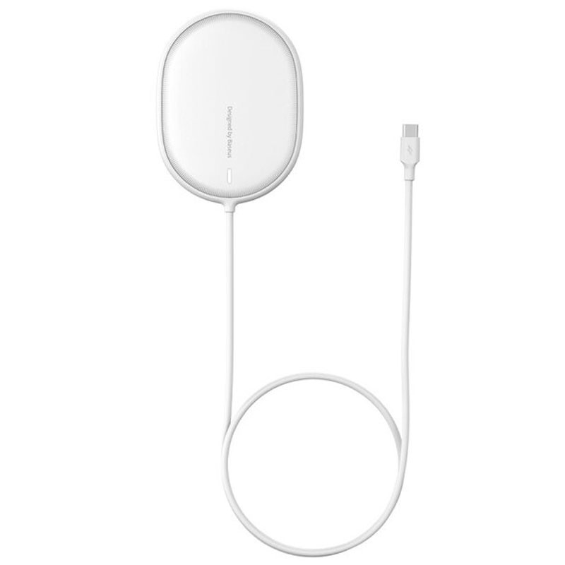 

БЗУ Baseus Light Magnetic Wireless Charger for IP12 (WXQJ) Белый