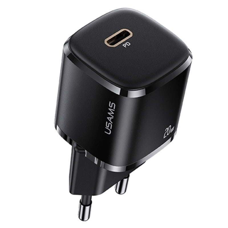 

СЗУ Usams US-CC140 T42 25W Super Si (1Type-C/25W) Черный